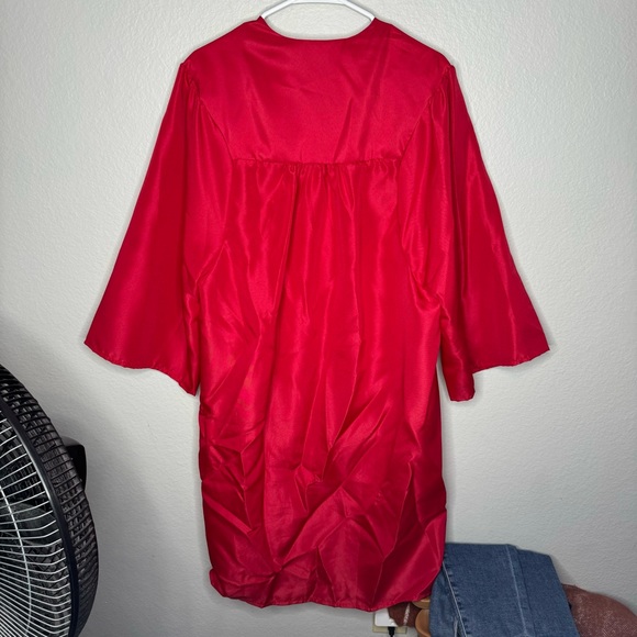 Jostens Red Graduation Cap and Gown 5’1-5’3 - Picture 4 of 4